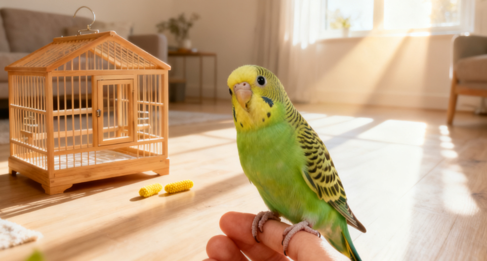 Teaching My Budgie to Talk: 6 Weeks of Stress-Free Bonding (No Yelling, No Forcing)