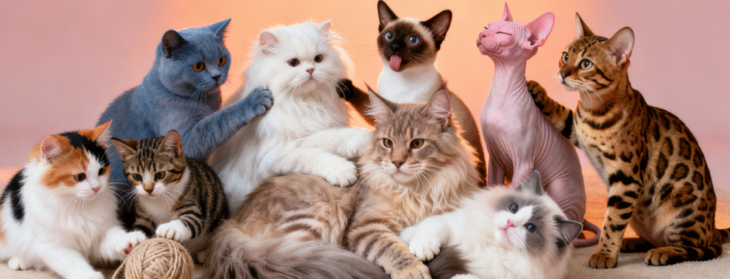Types of Cats: A Complete Feline Breed Classification Guide for Global Cat Lovers